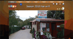 Desktop Screenshot of campingfilip.com