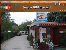 Tablet Screenshot of campingfilip.com